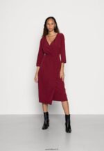 femmes robe de cocktail robe de soirée rouge foncé 006BT33 Anna Field