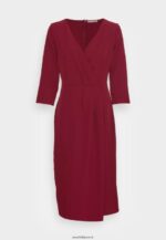 femmes robe de cocktail robe de soirée rouge foncé 006BT33 Anna Field - Image 4
