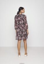 femmes robe de jour rose/noir/multicolore 006BT31 Anna Field - Image 3