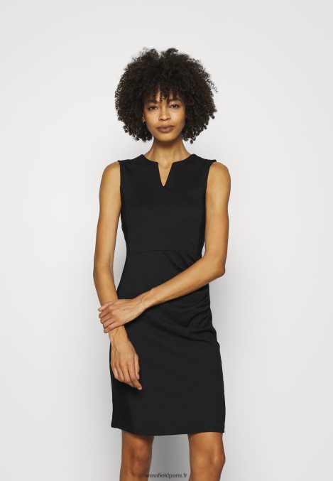femmes_robe_droite_noire_006bt111_anna_field.jpg femmes robe droite noire 006BT111 Anna Field - Image 1