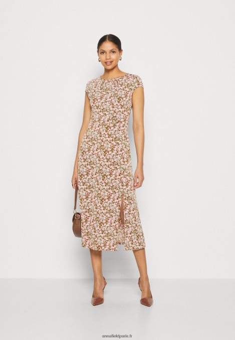 femmes robe en jersey multicolore 006BT157 Anna Field - Image 2