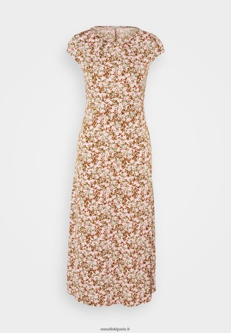 femmes robe en jersey multicolore 006BT157 Anna Field - Image 5