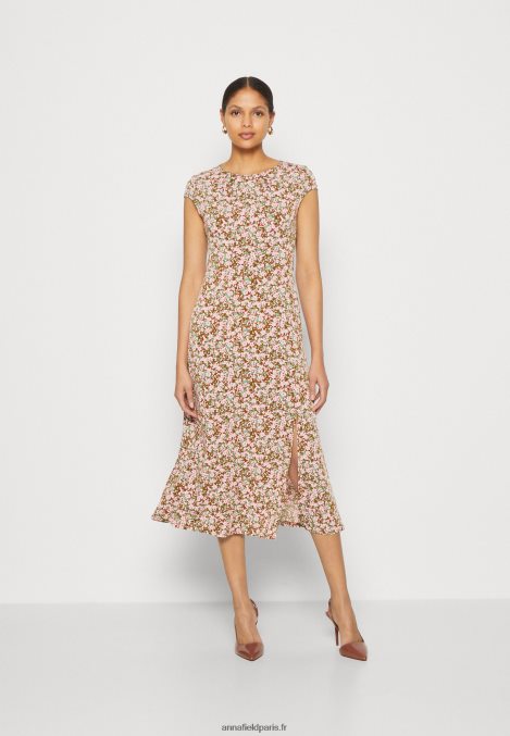 femmes robe en jersey multicolore 006BT157 Anna Field - Image 1