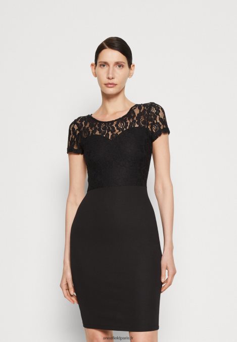 femmes_robe_en_jersey_noir_006bt58_anna_field.jpg femmes robe en jersey noir 006BT58 Anna Field - Image 1