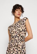 femmes robe en jersey noir/beige/multicolore 006BT161 Anna Field - Image 4