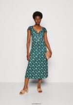 femmes robe en jersey vert/multicolore 006BT110 Anna Field - Image 2