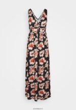 femmes robe longue noir/rose/multicolore 006BT141 Anna Field - Image 5