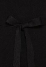 femmes rollkragen ripp mini srickkleid mit grtel robe pull noir 006BT234 Anna Field - Image 3