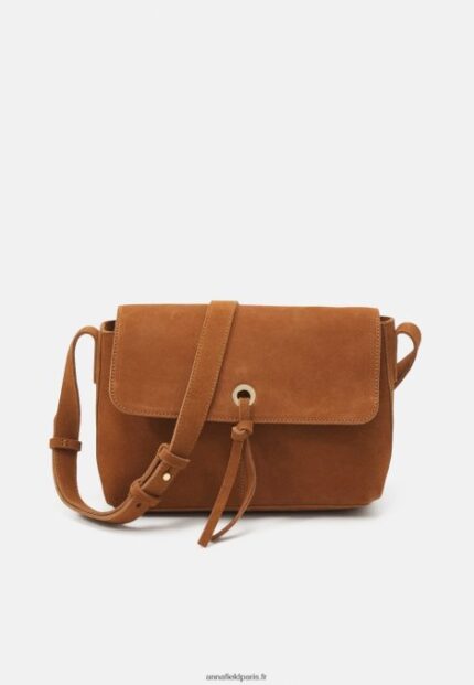 femmes sac bandoulière cuir cognac 006BT2554 Anna Field