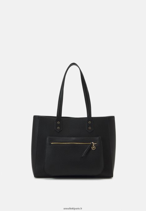 femmes_sac_cabas_noir_006bt2491_anna_field.jpg femmes sac cabas noir 006BT2491 Anna Field - Image 1