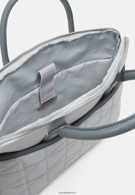 femmes sac pour ordinateur portable gris foncé 006BT2585 Anna Field - Image 3