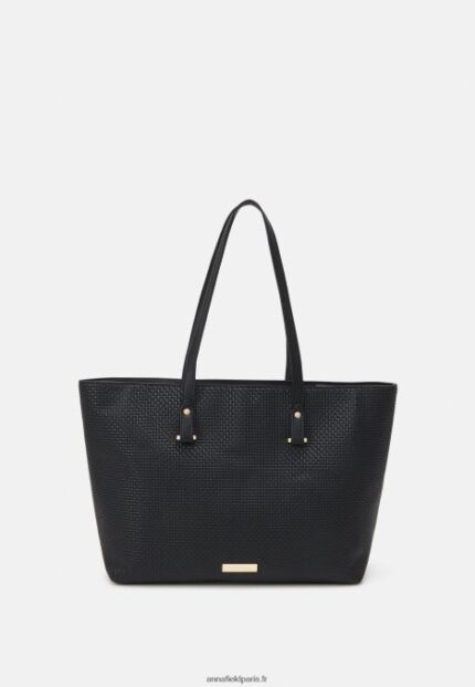 femmes sac pour ordinateur portable noir 006BT2579 Anna Field