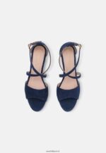 femmes sandales à talons hauts en cuir bleu foncé 006BT1370 Anna Field - Image 6