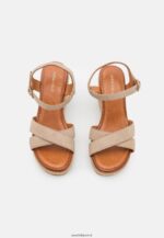 femmes sandales à talons hauts en cuir gris 006BT1466 Anna Field - Image 6