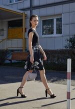 femmes sandales à talons hauts noires 006BT1570 Anna Field