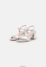 femmes sandales en cuir argent 006BT1362 Anna Field - Image 3
