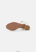 femmes sandales en cuir blanc 006BT1413 Anna Field - Image 5