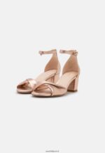 femmes sandales en cuir couleur or rose 006BT1310 Anna Field - Image 3