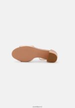 femmes sandales en cuir couleur or rose 006BT1310 Anna Field - Image 5