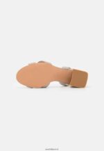 femmes sandales en cuir gris 006BT1393 Anna Field - Image 5
