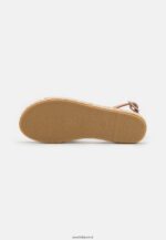 femmes sandales plateforme cuir cognac 006BT1560 Anna Field - Image 5