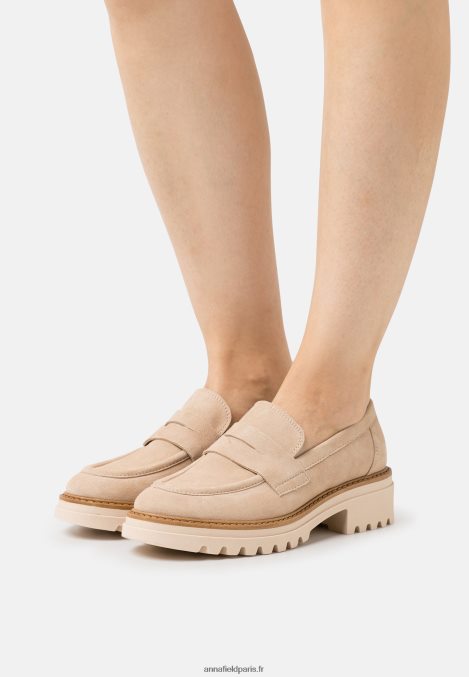 femmes_sans_lacets_en_cuir_beige_006bt1807_anna_field.jpg femmes sans lacets en cuir beige 006BT1807 Anna Field - Image 1