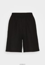 femmes short en mélange de lin noir 006BT858 Anna Field - Image 5