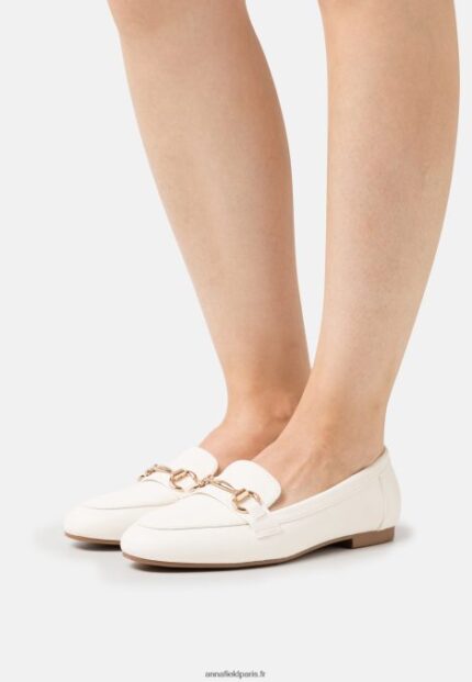 femmes slip-on blanc cassé 006BT1802 Anna Field