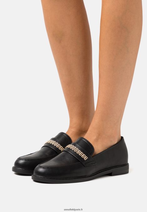 femmes_slip_on_noir_006bt1793_anna_field.jpg femmes slip-on noir 006BT1793 Anna Field - Image 1