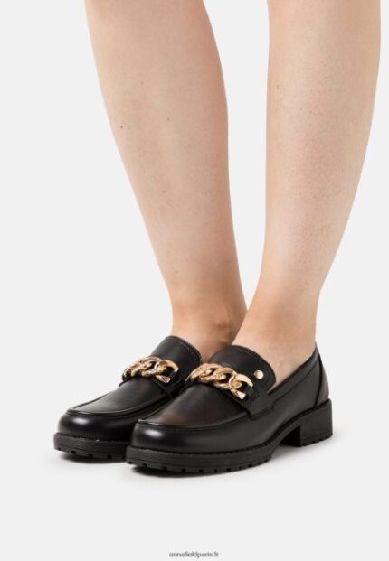 femmes slip-on noir 006BT1832 Anna Field