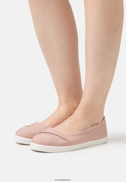 femmes slip-on rose clair 006BT1820 Anna Field