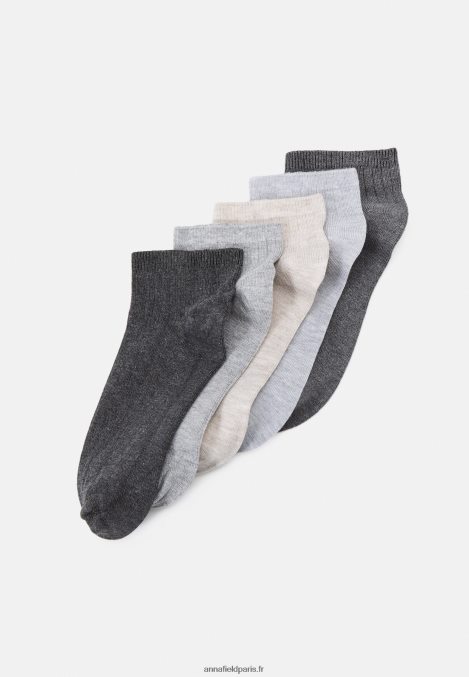 femmes_socquettes_cotelees_douces_lot_de_5_chaussettes_gris_beige_006bt1135_anna_field.jpg femmes socquettes côtelées douces lot de 5 chaussettes gris/beige 006BT1135 Anna Field - Image 1