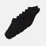femmes socquettes souples lot de 6 chaussettes noir 006BT1128 Anna Field