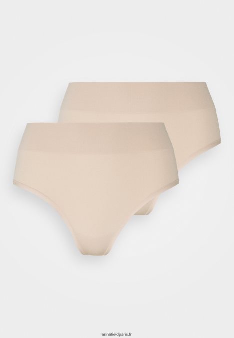 femmes String taille haute 2pp beige 006BT1015 Anna Field - Image 5
