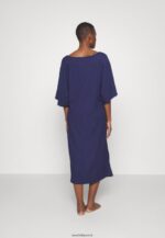 femmes v robe de plage devant robe maxi bleu 006BT220 Anna Field - Image 3