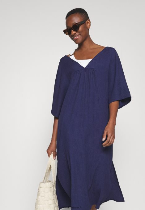 femmes v robe de plage devant robe maxi bleu 006BT220 Anna Field - Image 4