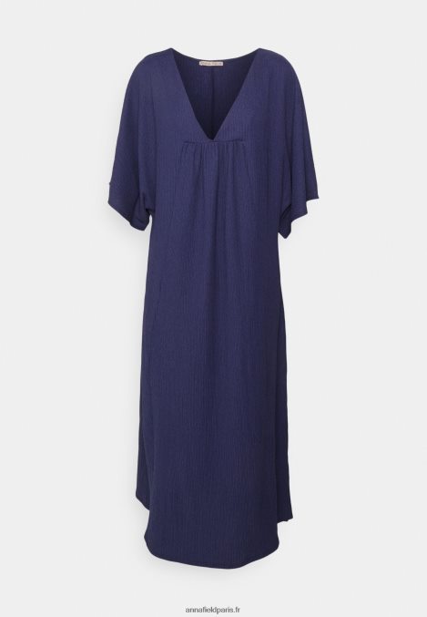 femmes v robe de plage devant robe maxi bleu 006BT220 Anna Field - Image 5