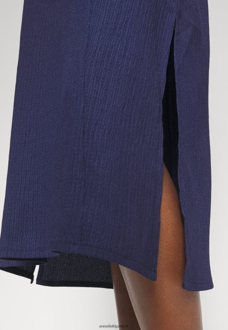 femmes v robe de plage devant robe maxi bleu 006BT220 Anna Field - Image 6